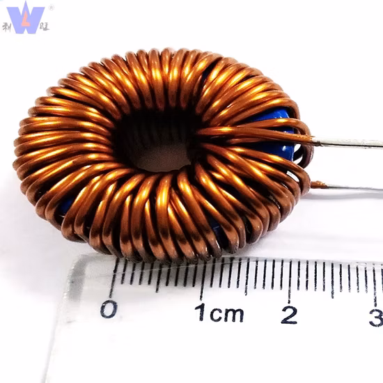 Inductor de obstrucción de modo común de bobina toroidal de 2 mh 10 A