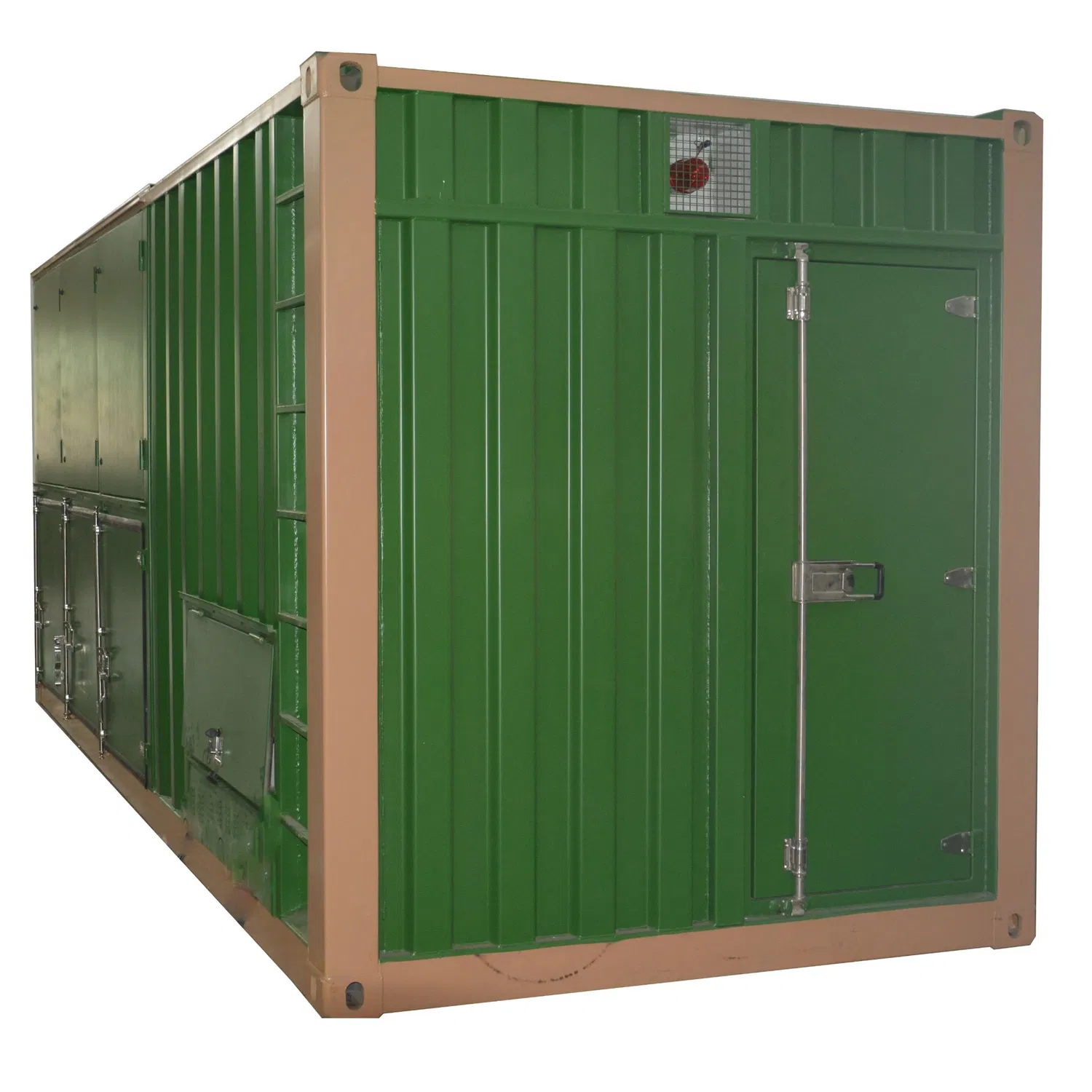 Banco de carga resistiva de 13,8 kv y 2 MW para pruebas de turbinas de gas