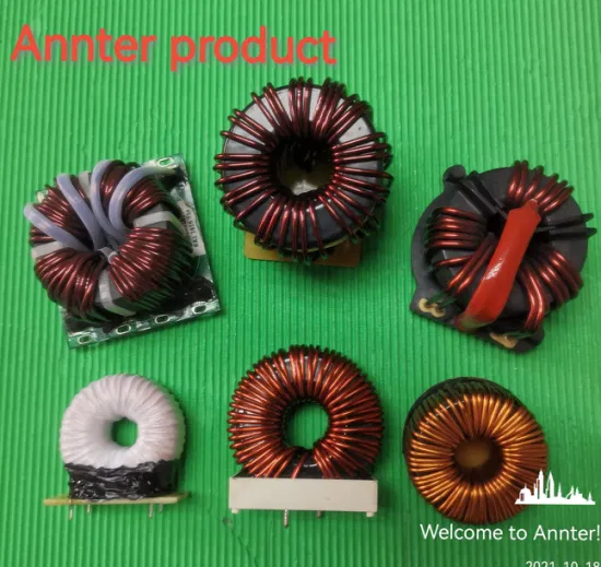 Bobina inductora de obstrucción, correctores de factor de potencia, inductor toroidal con alta