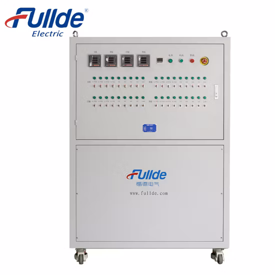 Generador/UPS/Inversor/Prueba de pila de carga AC/DC Tipo Rlc reactivo resistivo Trabajo continuo Control manual Ruedas de enfriamiento de aire forzado Banco de carga portátil