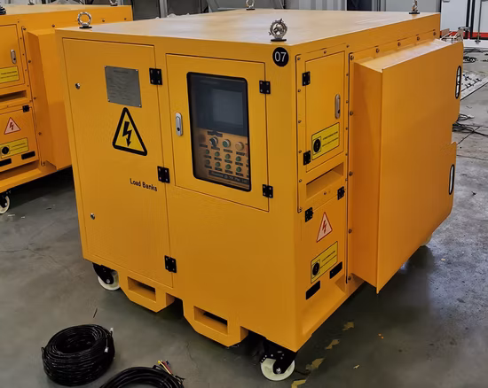 Banco de carga exterior de 500 kw para pruebas de generador UPS